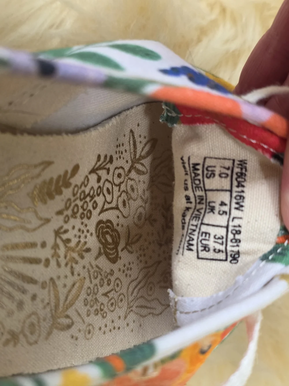 Keds Women's 7 Floral Canvas Sneakers - Multicolor